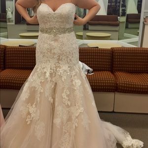 Allure Wedding Dress and Veil